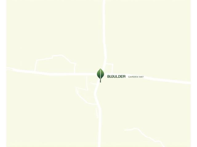 Static map showing Veridian Bloom's location at 2847 Garden Way, Boulder, CO 80302.
