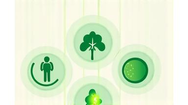 Illustration of a diverse set of health tracking icons: heart rate, steps, calorie log, and a sleep tracker, representing wellness data collection.